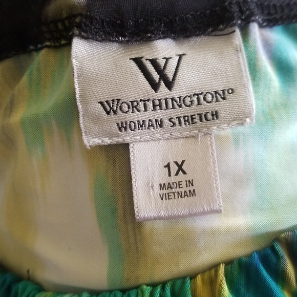 WORTHINGTON PATTERN SLEEVELESS TOP💥 - Picture 8 of 9